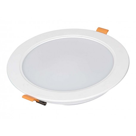 Faretto Led Da Incasso Rotondo 18W 1800LM Bianco Caldo 3000K 