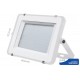 Faro Led Flood Light 150W IP65 Super Slim 52mm Carcassa Bianca