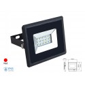 Faro Proiettore Led Flood Light 10W IP65 Interno Esterno Carcassa Nera