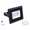 Faro Proiettore Led Flood Light 10W IP65 Interno Esterno Carcassa Nera