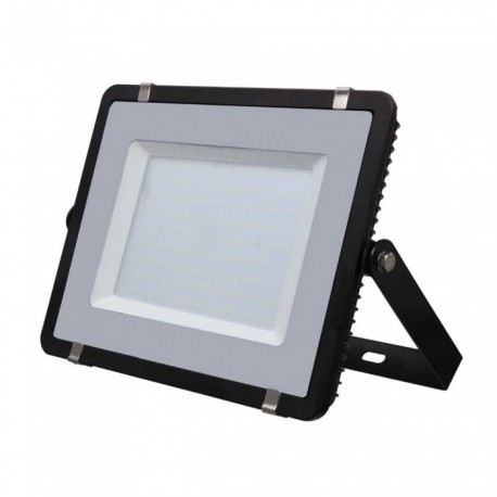 Faro Led Flood Light 300W IP65 Bianco Neutro Super Slim 55mm Carcassa Nera Samsung Garanzia 5 Anni