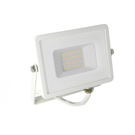 Faro Led Flood Light 10W IP65  Con 12 smd 2835 Super Slim Carcassa Bianca Smd