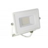 Faro Led Flood Light 10W IP65  Con 12 smd 2835 Super Slim Carcassa Bianca Smd