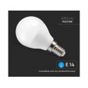 Smart Lampada Led Bulb E14 P45 4,5W WiFi RGB CCT Dimmerabile APP Compatible Amazon Alexa Google Home 