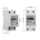 Contatore Wifi 60A Contatore di Energia Digitale Monofase