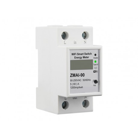 Contatore Wifi 60A Contatore di Energia Digitale Monofase