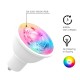 Lampadina Termoplastica ZigBee3.0 Smart Lampada Faretto Led GU10 5W WiFi RGB