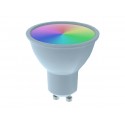 Smart Lampada Faretto Led GU10 5W WiFi RGB CCT Dimmerabile