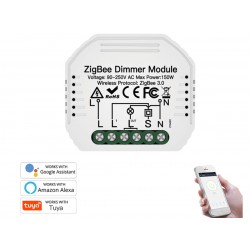 ZigBee Led Triac Dimmer Taglio Di Fase Con Pulsante Memoria 220V 1A Smart Modulo Compatibile Con Alexa Google Home