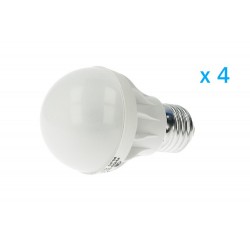 4 PZ Lampade Led E27 Bulbo G55 