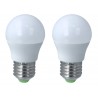 2 PZ Lampada A Led E27 G45 6W 510 Lumen