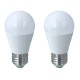 2 PZ Lampada A Led E27 G45 8W 720 Lumen