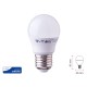 Lampada A Led E27 G45 7W Forma Sfera Bulbo Palla 