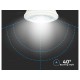 Lampada Faretto Led Spot E27 PAR30 11W Con Smd Samsung Bianco Caldo 220V 40 Gradi Garanzia 5 Anni 