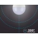 Lampada Led E27 A65 15W 1350lm Bulbo Sfera