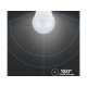 6 PZ Lampada A Led E27 G45 5,5W Forma Sfera Bulbo Palla 180 Gradi 220V