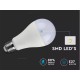 3 PZ Lampada Led E27 A65 15W Forma Bulbo Sfera 1350 Lumen