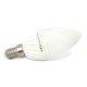 Lampada A Goccia Led E14 Candela Oliva 4W pari a 45W 220V Bianco Neutro 4000K Base Ceramica