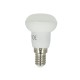 Lampada Faretto LED E14 R39 3W pari a 25W 220V Diametro 39mm 