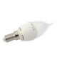 Lampada A Led E14 CF37 5,5W Neutro 4000K Forma Candela Fiamma Colpo Di Vento 240 Gradi 220V SKU-118