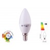 Lampada A Led E14 CRI 95 C37 5,5W 470LM Forma Goccia Oliva Candela SKU-7495