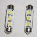 Lampada LED T11 C5W 38mm 3 SMD 5050 Canbus