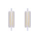 Lampada Led R7S 118mm 20W 2500lm Dimmerabile