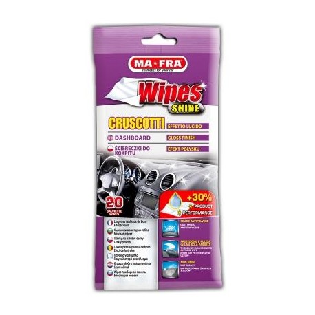 WIPES SHINE CRUSCOTTI 12 PZ