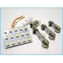 Pannello Led 15 Smd T10 BA9S Siluro