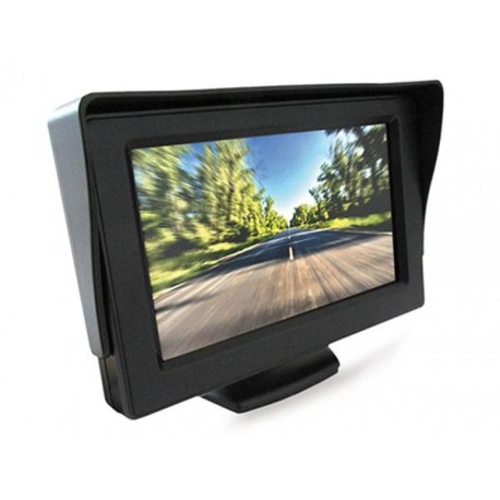 Monitor TFT LCD 4,3'' Slim Orientabile a 160° Doppio Ingresso