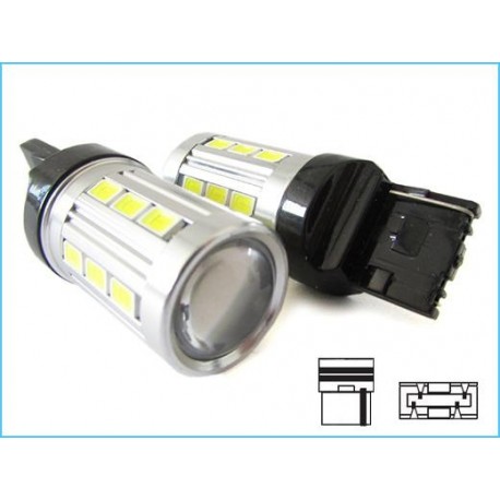 T20 W21W 7440 21 Smd 5730 Super Bianco