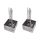 Coppia Lampade Hid Xenon D3S 6000K 42V 35W 3600 Lumen Base Metallo