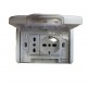 Placca con Coperchio Supporto Stango Idrobox IP55 Compatibile Con Bticino Living Light 3P Bianco