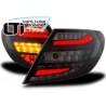 POSTERIORI LED MERCEDES CLASSE C W204 Rosso Smoke