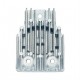 Modulo Centralina LED Mercedes OE A2059060001 7 Pin Ricambio Faro Anteriore SX