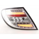 POSTERIORI LED MERCEDES CLASSE C W204 Rosso/Cromato