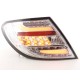 POSTERIORI LED MERCEDES CLASSE C W204 Rosso/Cromato