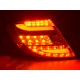 POSTERIORI LED MERCEDES CLASSE C W204 Rosso/Cromato