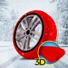 Calze Da Neve Per Auto Suv 4X4 Omologate En16662-1 Taglia S M L XL XXL