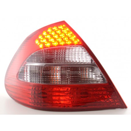 POSTERIORI LED MERCEDES CLASSE E W211 ROSSO NERO