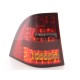 POSTERIORI LED MERCEDES CLASSE M W163 ROSSO NERO