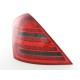 POSTERIORI LED MERCEDES CLASSE S  W221 rosso nero