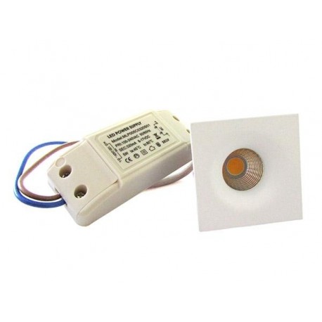 Mini Faretto LED COB 3W (foro 40mm)  