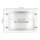 Espositore Pubblicita  A3 Orizzontale Luminoso LED