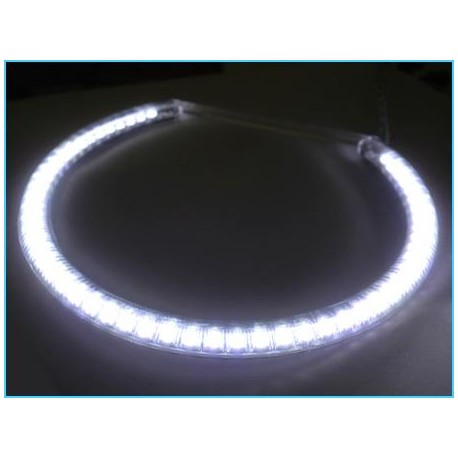 1 coppia diametro 60 mm Taben Anello LED COB 45SMD luminoso Lampada per fari Angel Eyes tensione DC12 V luce bianca 6500 K 