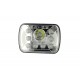 Faro Led Truck Headlight Rettangolare 7 Pollici 55W 12V 24V 