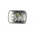 Faro Led Truck Headlight Rettangolare 7 Pollici 55W 12V 24V 