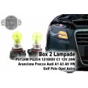 Lampade PSY24W PG20/4 12180SV C1 12V 24W Arancione Frecce Audi A1 A3 A6 VW Golf Polo Opel Astra