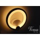 Applique Led Modello Venus Italian Design Moderna 10W Bianco Caldo