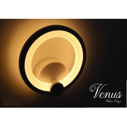 Applique Led Modello Venus Italian Design Moderna 10W Bianco Caldo